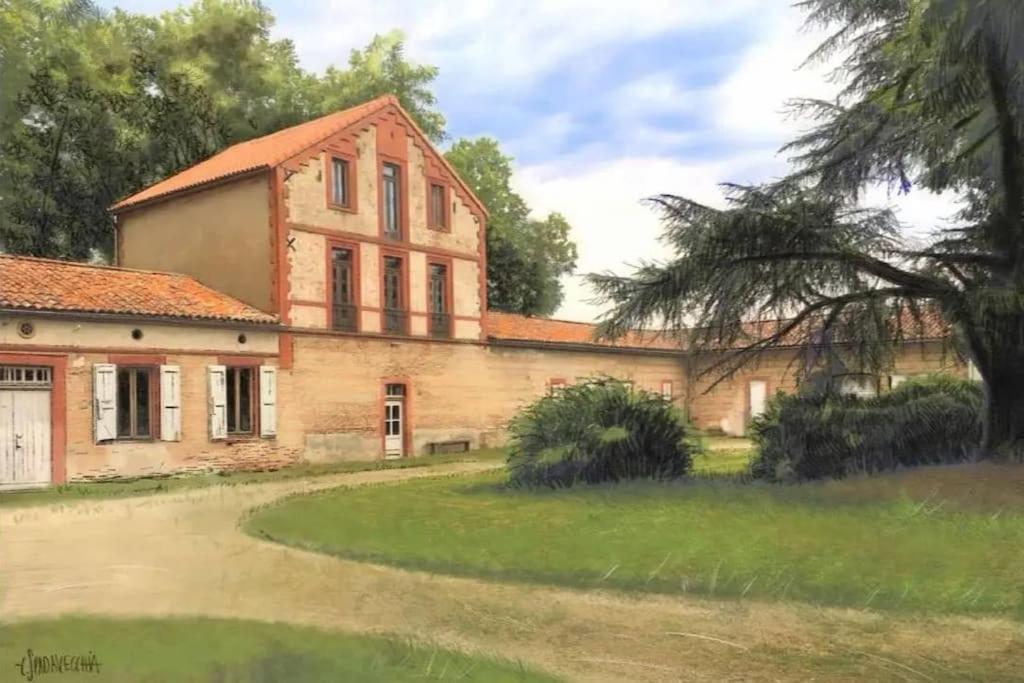 Gite Au Coeur Du Chateau Flotis Castelnau-dʼEstrétefonds Exteriér fotografie